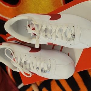 Nike Cortez Size 8 Red, White and Blue